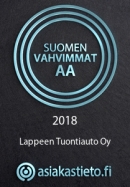 Suomen Vahvimmat 2018: Lappeen Tuontiauto Oy